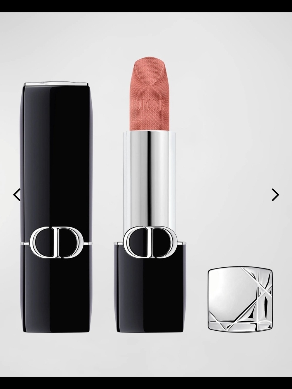 Dior ROUGE VELVET LIPSTICK-NUDE LOOK 100 NWB